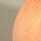 Luz Serene — Candeeiro Orgânico Em Papel De Arroz