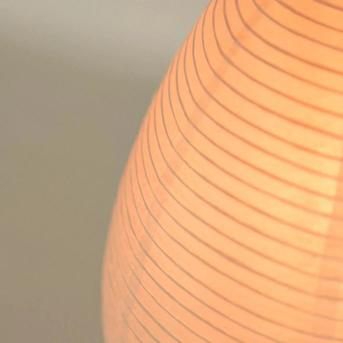 Luz Serene — Candeeiro Orgânico Em Papel De Arroz