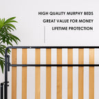 Murphy Bed - Murphy Bed Queen - Folding Bed - Horizontal - 60" X 80" - Classic