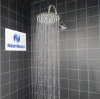 Rain Shower Head, Ultra-Thin Design-Pressure Boosting, Awesome Some Experience, High Flow Stainless Steel Rainfall Head (8 Inch,Brushed Nickel)