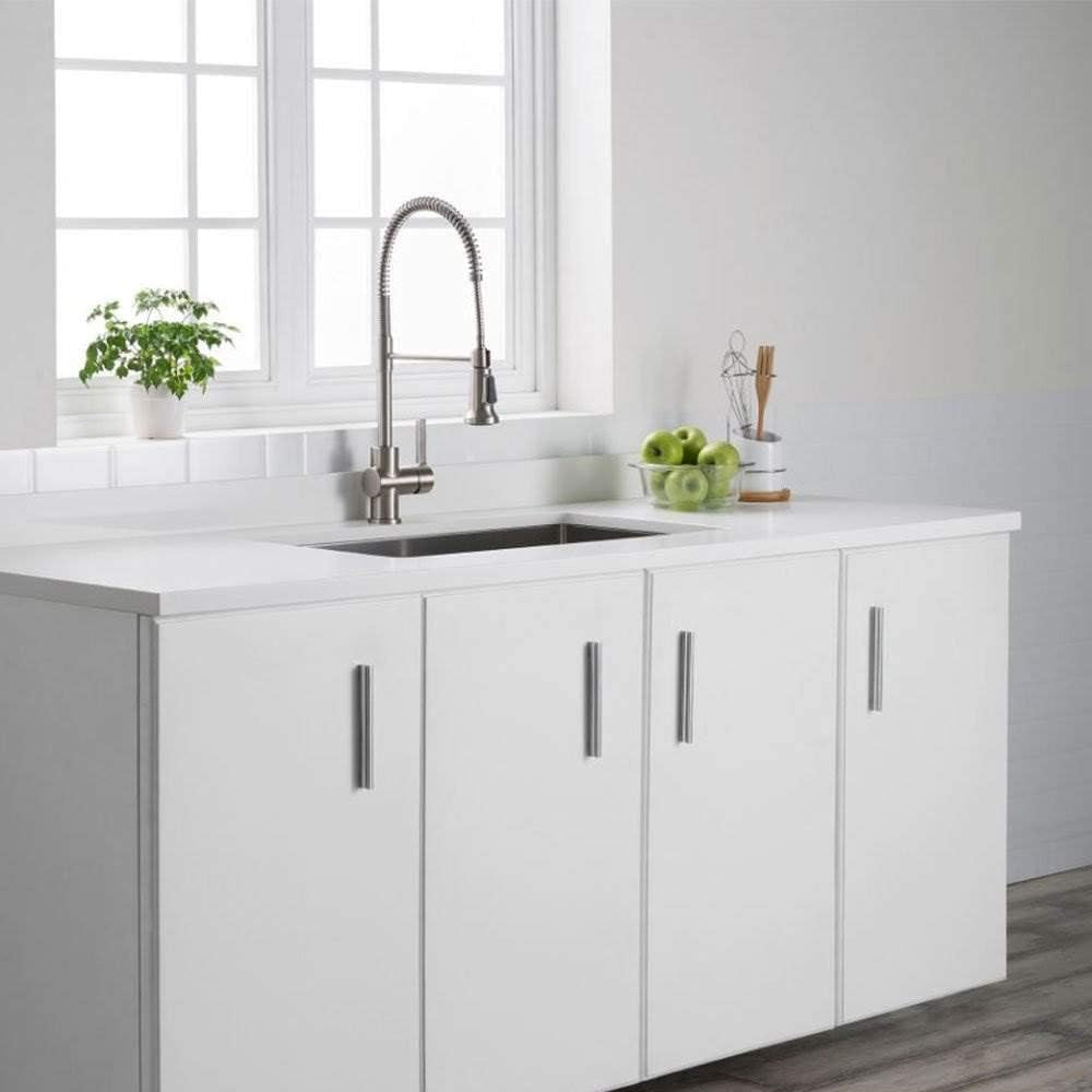 KRAUS Spot Free Stainless Steel Pre-Rinse Kitchen Faucet KPF-1690SFS