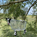 Metal Mesh Bird Feeder, Sunflower Seed Feeder, Cow