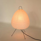 Luz Serene — Candeeiro Orgânico Em Papel De Arroz