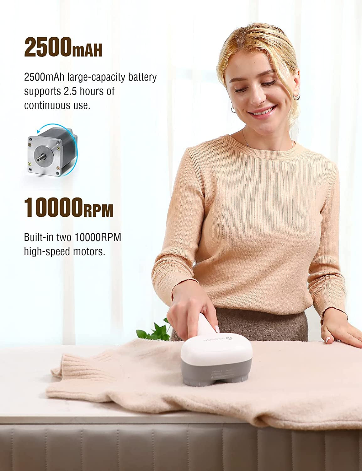 Fabric Shaver, Sweater Depiller & Pilling Remover