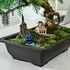 Rectangular Flowerpots Imitation Purple Clay Plants Pot Outdoor Garden Landscape Bonsai Pots for Plant Macetas Para Plantas