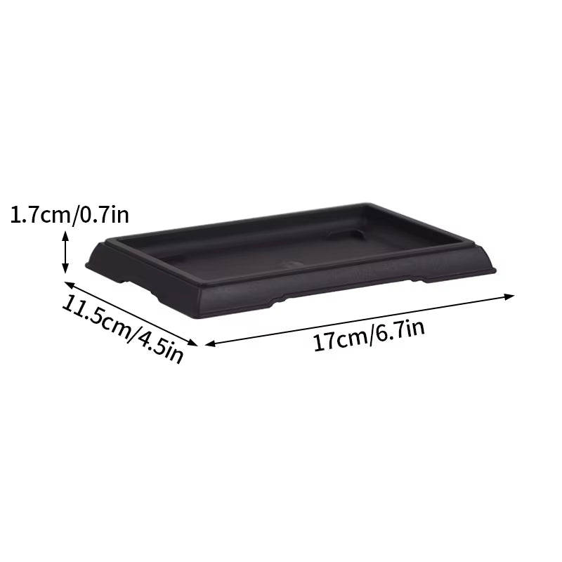Rectangular Flowerpots Imitation Purple Clay Plants Pot Outdoor Garden Landscape Bonsai Pots for Plant Macetas Para Plantas