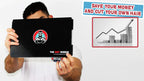 The 360 Mirror Trifold Barber 3 Way Mirror for Self Hair Cutting System