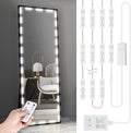 LED Vanity Mirror Lights with RF Remote, Dimmable Hollywood Style 13Ft(4M), Bathroom Waterproof, for Full Body Mirror, Makeup Mirror, Vanity Mirror, Bathroom Mirror(Mirror Not Include)