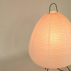 Luz Serene — Candeeiro Orgânico Em Papel De Arroz