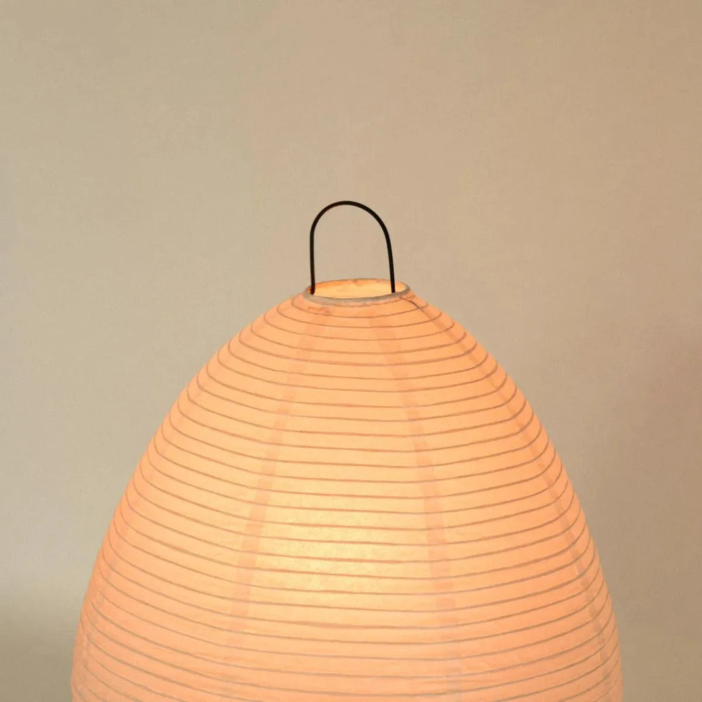 Luz Serene — Candeeiro Orgânico Em Papel De Arroz