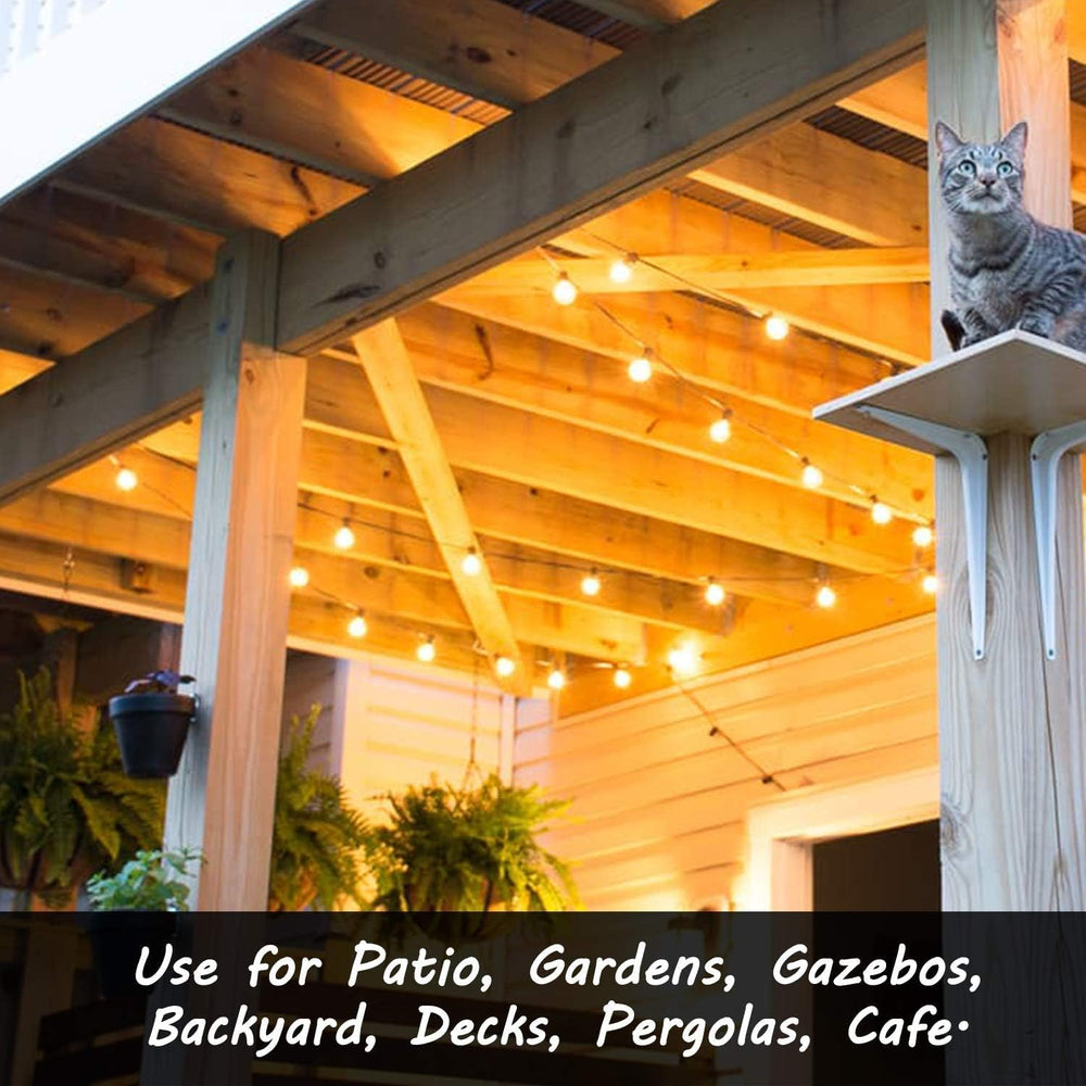 29FT Outdoor String Lights, G40 Globe LED Dimmable Patio Lights